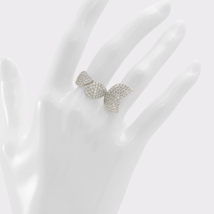 Silver/Clear Multi Aldo Celenring Silver/Clear Multi Women's Rings Jewelry Women