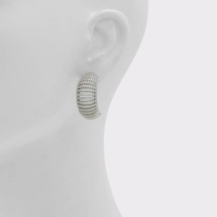 Silver/Clear Multi Aldo Jewelry Women Padbury Silver/Clear Multi Women's Earrings
