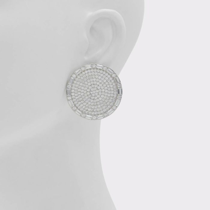 Silver/Clear Multi Women Aldo Farabrissi Silver/Clear Multi Women's Earrings Jewelry