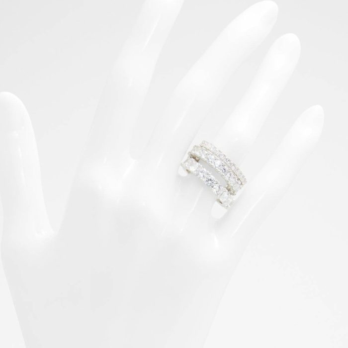 Silver/Clear Multi Women Uniawen Silver/Clear Multi Women's Rings Aldo Jewelry