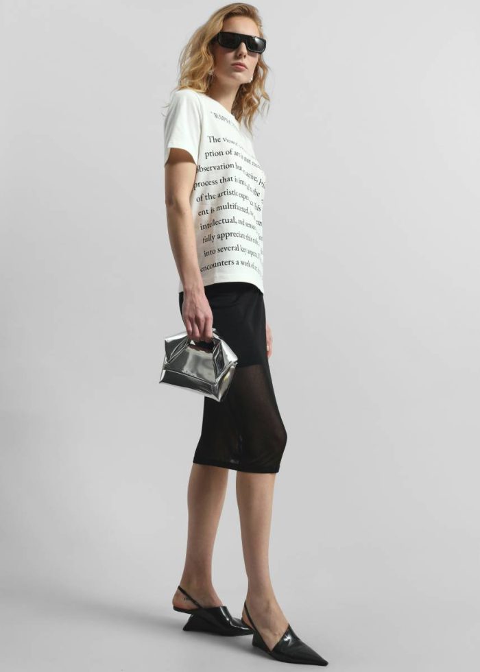 Silver Jw Anderson Small Twister Bag - Silver Bags The Frankie Shop Women