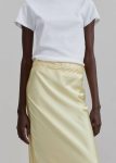 Siovhan Satin Skirt - Yellow Yellow Bottoms Women The Frankie Shop
