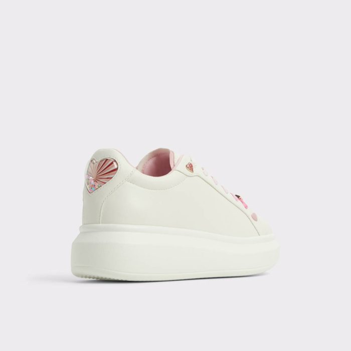 Sneakers Aldo Women Claudie White Combo Women's Platform And Wedge Sneakers White Combo