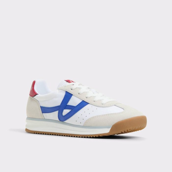 Sneakers Aldo Women White/Blue Stepcount White/Blue Women's Low Top Sneakers