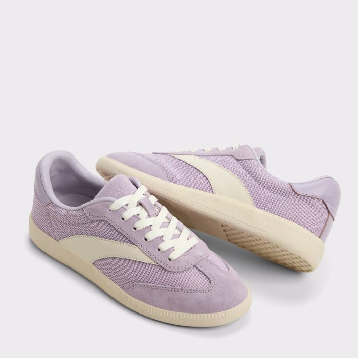 Sneakers Light Purple Women Clubstyle Light Purple Women's Low Top Sneakers Aldo