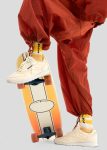 Socks & Tights Hed Mayner X Reebok Double Socks - White/Yellow Women The Frankie Shop Yellow
