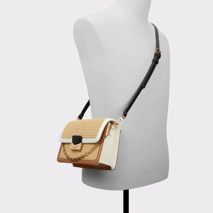 Soleilax Brown Multi Women's Top Handle Bags Brown Multi Women Aldo Top Handle Bags