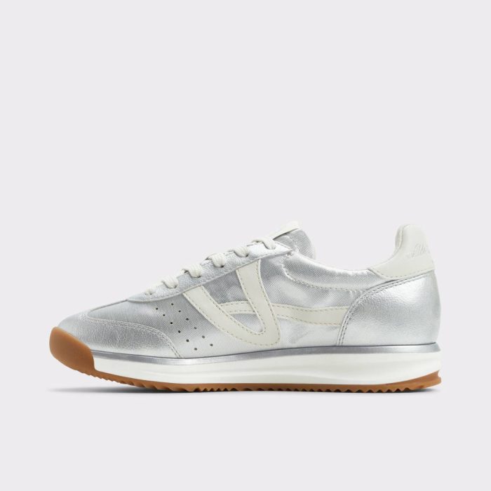 Stepcount Silver Women's Low Top Sneakers Silver Aldo Women Sneakers