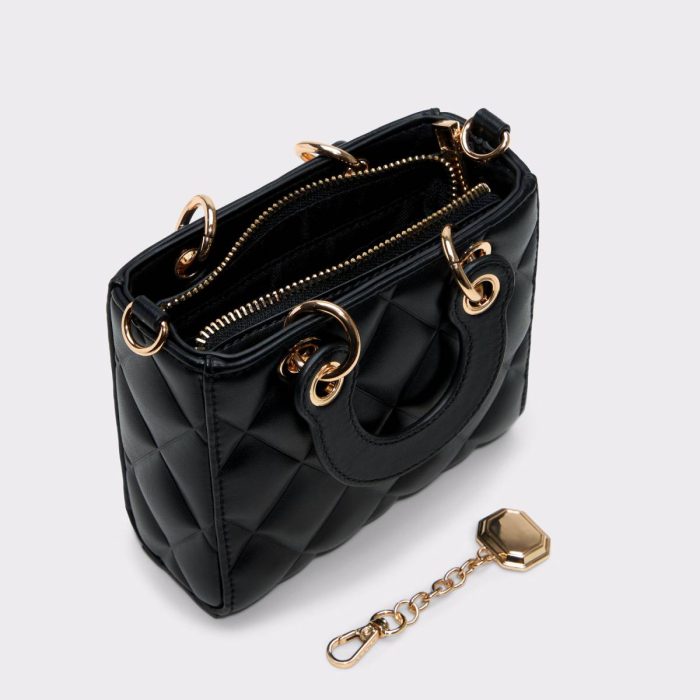 Sunblinggx Black Women's Top Handle Bags Women Top Handle Bags Aldo Black