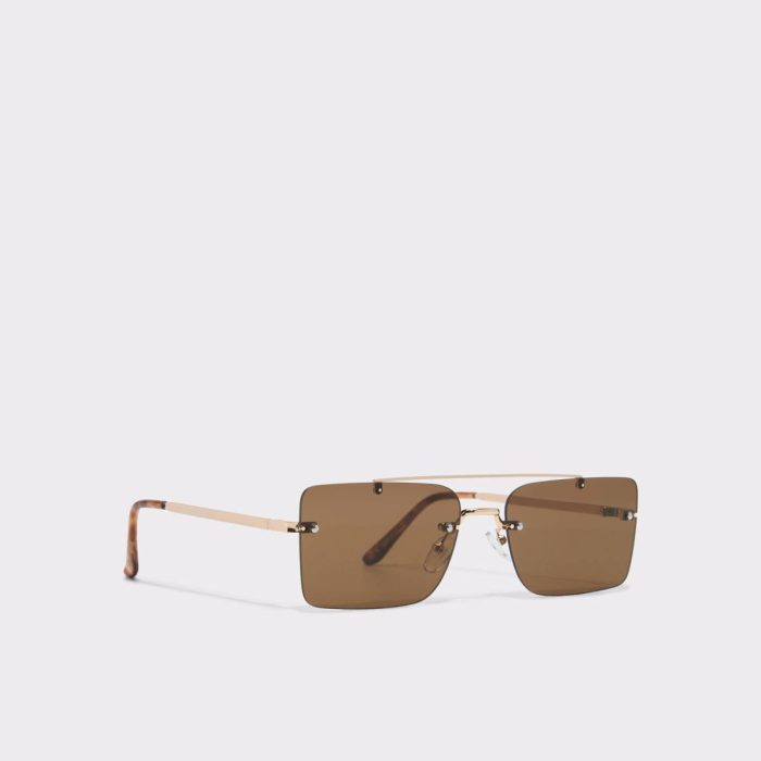 Sunglasses Gold Men Oleathien Gold Men's Rectangle Aldo