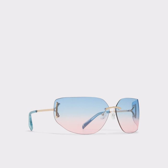 Sunglasses Light Blue Aldo Pigowenx Light Blue Women's Square Women