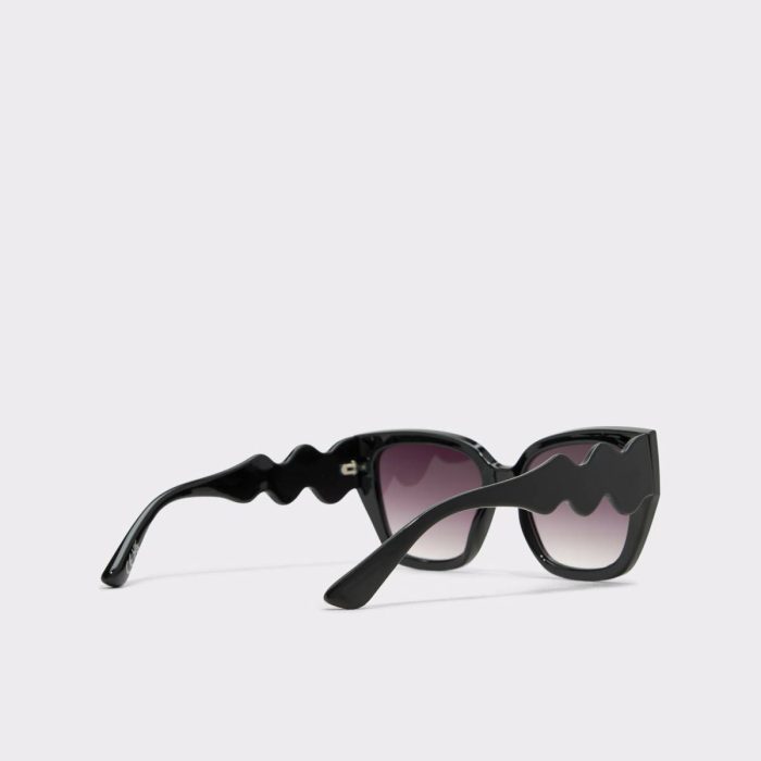 Sunglasses Women Aldo Hok Black Women's Cat Eye Black