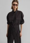 Suzie Jumpsuit - Brown The Frankie Shop Women Jumpsuits Brown