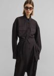Suzie Jumpsuit - Brown The Frankie Shop Women Jumpsuits Brown