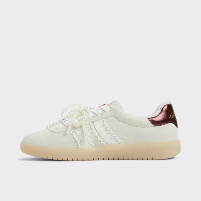 Sweetthing White/Bone Women's Low Top Sneakers Women Sneakers White/Bone Aldo