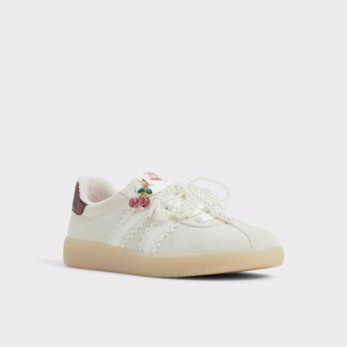 Sweetthing White/Bone Women's Low Top Sneakers Women Sneakers White/Bone Aldo