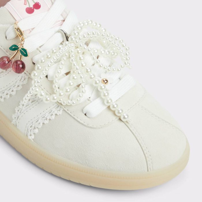 Sweetthing White/Bone Women's Low Top Sneakers Women Sneakers White/Bone Aldo