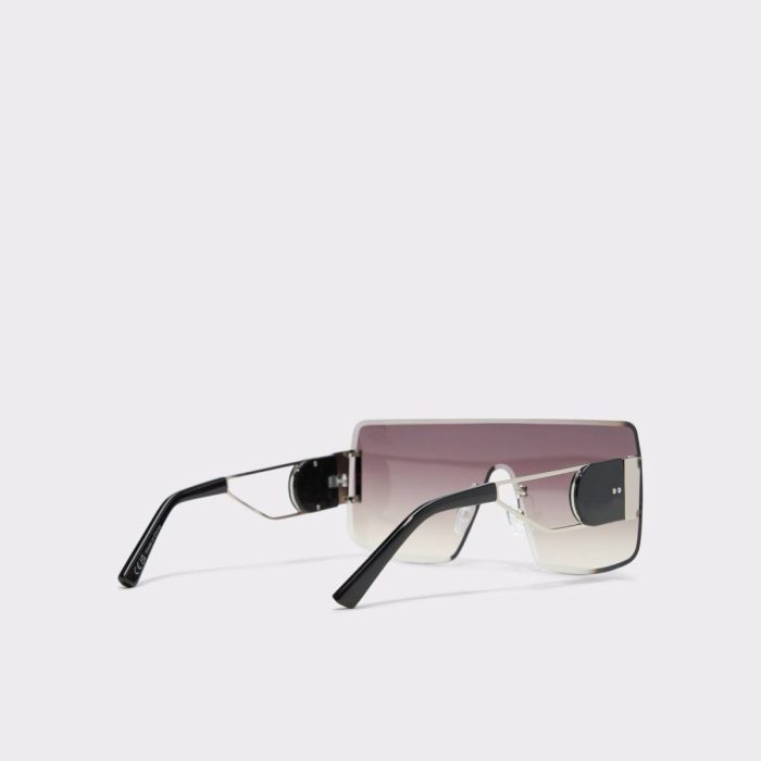 Taloteriel Silver Women's Shield Women Sunglasses Silver Aldo