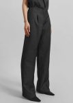 The Frankie Shop Bottoms Christopher Esber Redux Twill Trousers - Speckled Black Grey Women