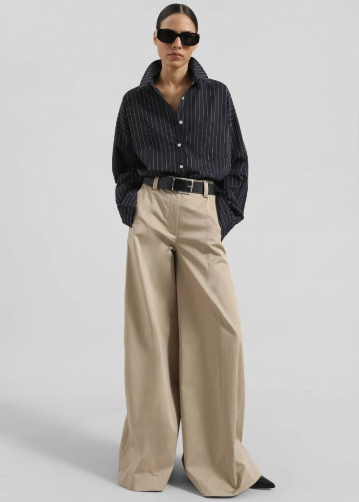 The Frankie Shop Bottoms Thelatest B-Alma Trousers - Sand Women Beige