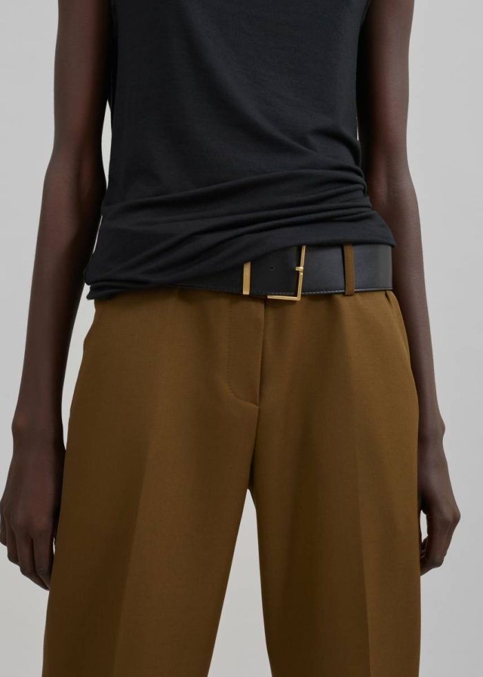 The Frankie Shop Darrell Trousers - Brown Bottoms Women Brown