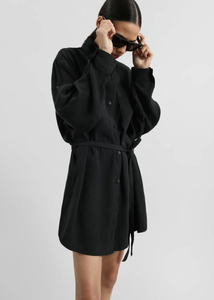The Frankie Shop Dresses Kilure Shirt Dress - Black Women Black