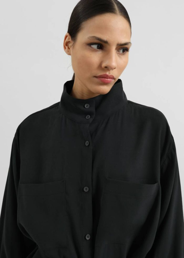 The Frankie Shop Dresses Kilure Shirt Dress - Black Women Black