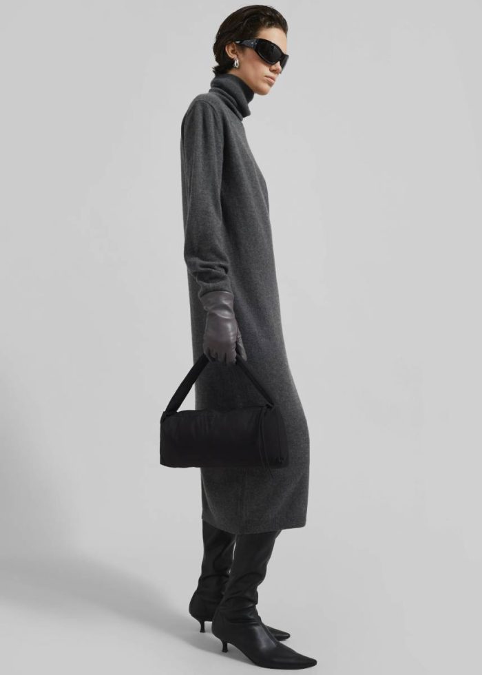 The Frankie Shop Estra Puffer Bag - Black Women Black Bags