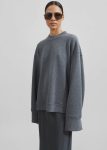 The Frankie Shop Grey Tops Women Talia Sweatshirt - Dark Grey