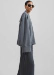 The Frankie Shop Grey Tops Women Talia Sweatshirt - Dark Grey