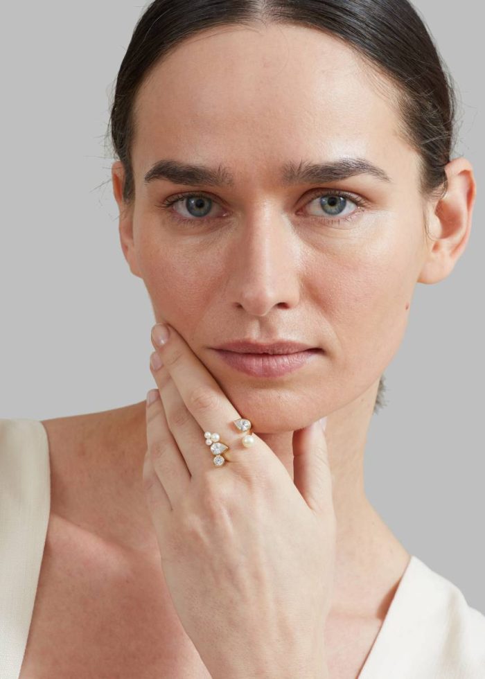 The Frankie Shop Jewelry Completedworks Chasing Shadows Ring - Gold Gold Women