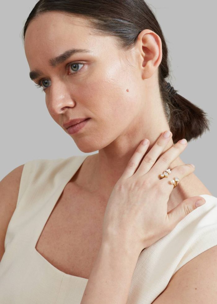 The Frankie Shop Jewelry Completedworks Chasing Shadows Ring - Gold Gold Women