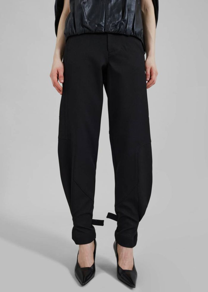 The Frankie Shop Maylis Trousers - Black Women Black Bottoms