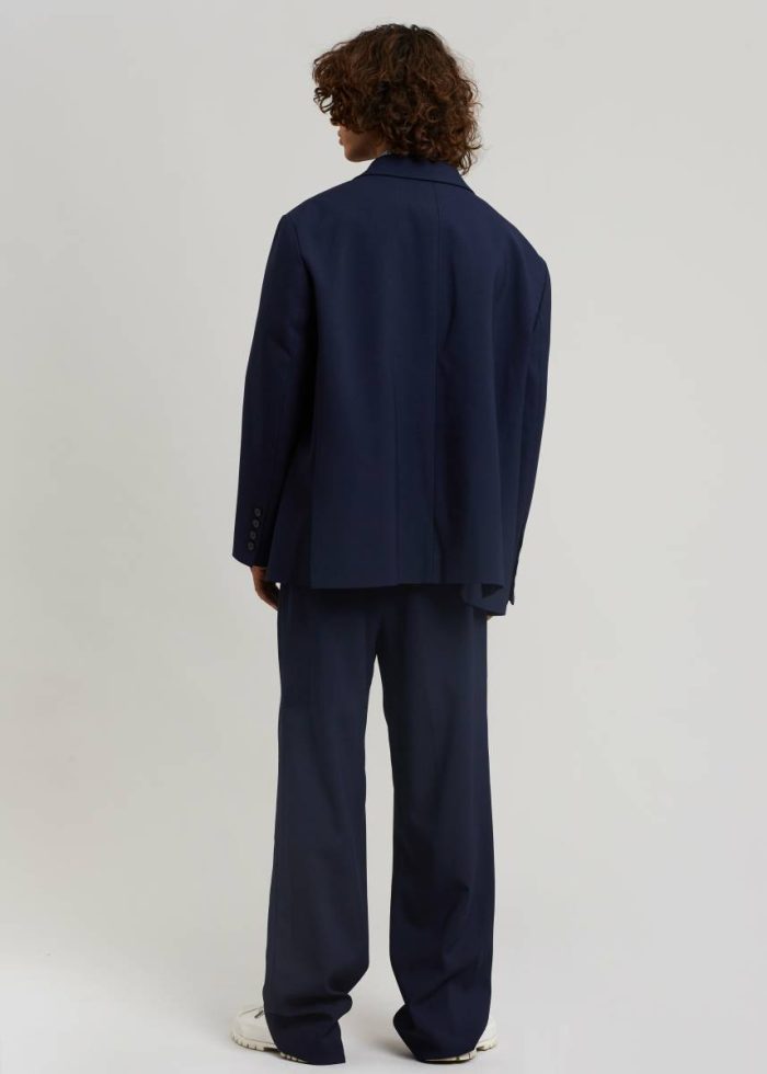 The Frankie Shop Men Bottoms Beo Suit Pants - Blue Blue