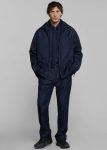 The Frankie Shop Men Mason Boxy Jacket - Indigo Outerwear Blue