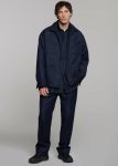 The Frankie Shop Men Mason Boxy Jacket - Indigo Outerwear Blue