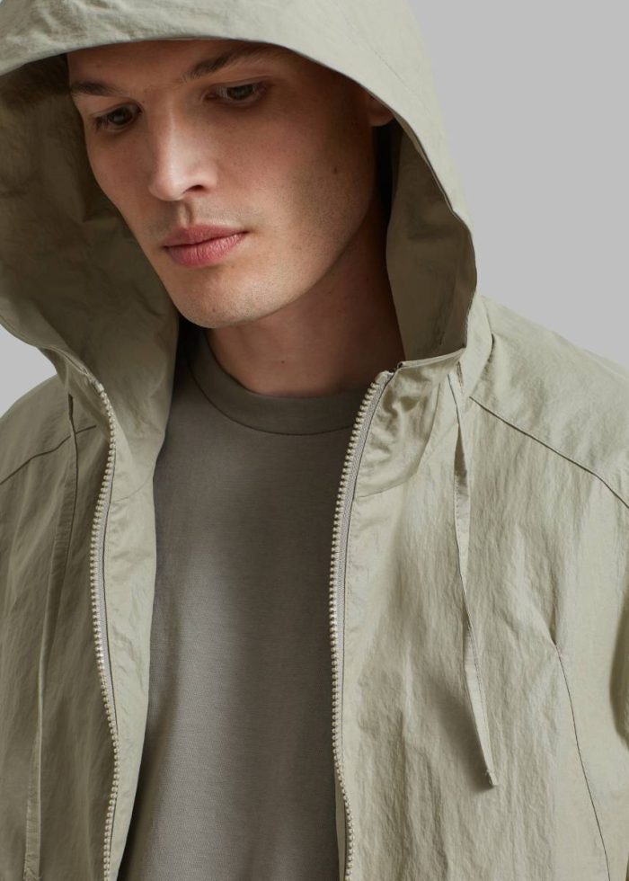 The Frankie Shop Men Orlando Anorak - Beige Beige Outerwear