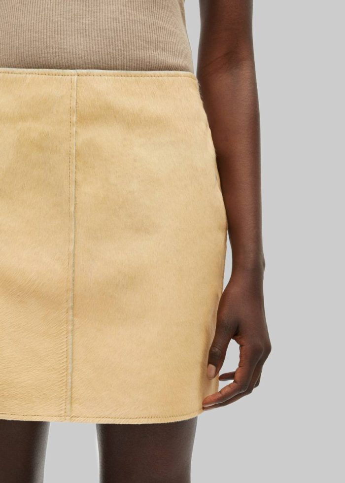 The Frankie Shop Samsøe Samsøe Salil Skirt - Dusty Yellow Yellow Bottoms Women