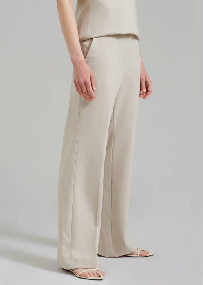 The Frankie Shop Women Bottoms Kit Trousers - Beige Beige
