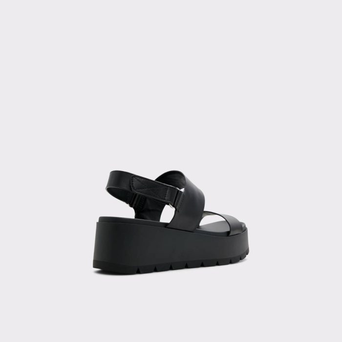 Thila Open Black Women's Wedges Sandals Open Black Women Aldo