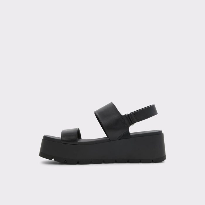 Thila Open Black Women's Wedges Sandals Open Black Women Aldo