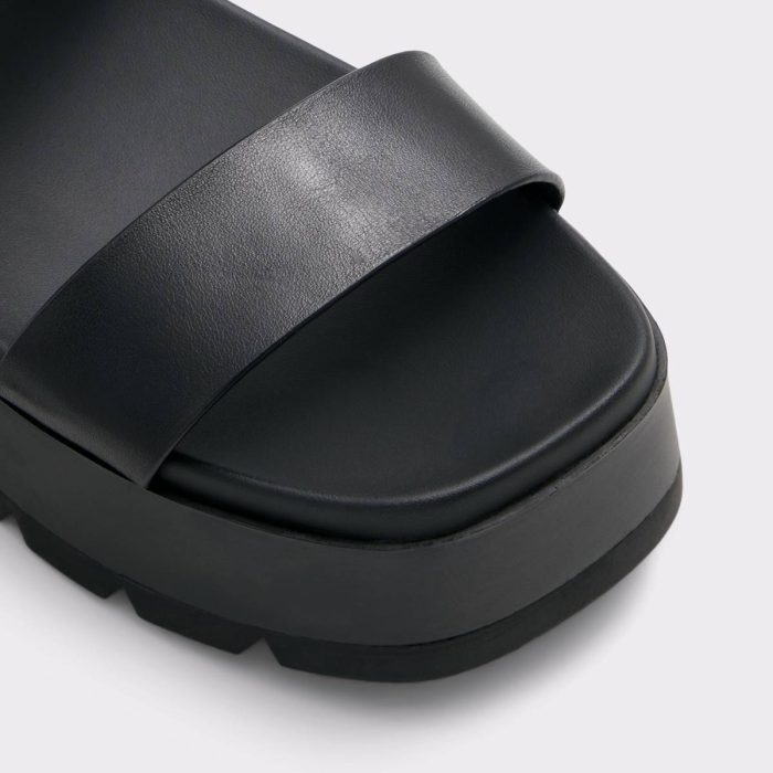 Thila Open Black Women's Wedges Sandals Open Black Women Aldo