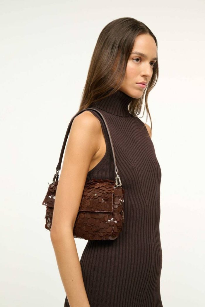 Timmy Shoulder Bag Cacao Staud Clutches & Handhelds Women