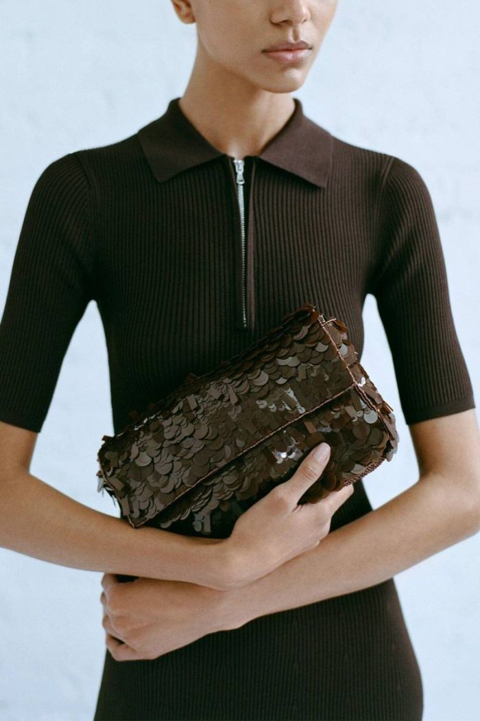 Timmy Shoulder Bag Cacao Staud Clutches & Handhelds Women