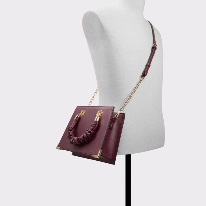 Top Handle Bags Aldo Bilithax Bordo Women's Top Handle Bags Women Bordo