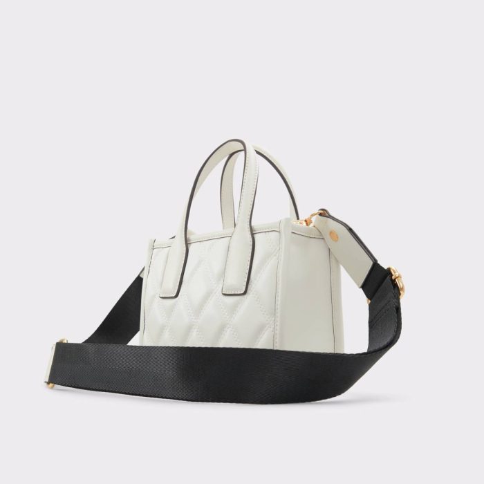 Tote & Satchel Bags Women Aldo Black/White Keylaniix Black/White Women's Tote & Satchel Bags