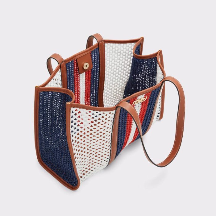 Tote & Satchel Bags Women Navy Overflow Aldo Janissyx Navy Overflow Women's Tote & Satchel Bags