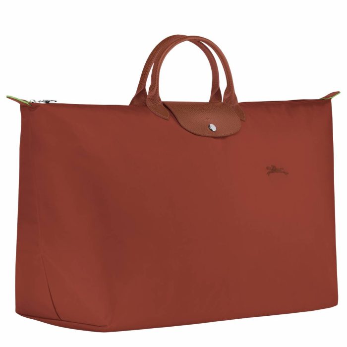 Travel Bags Longchamp Le Pliage Green Xl Travel Bag Chestnut - Recycled Canvas Chestnut Women