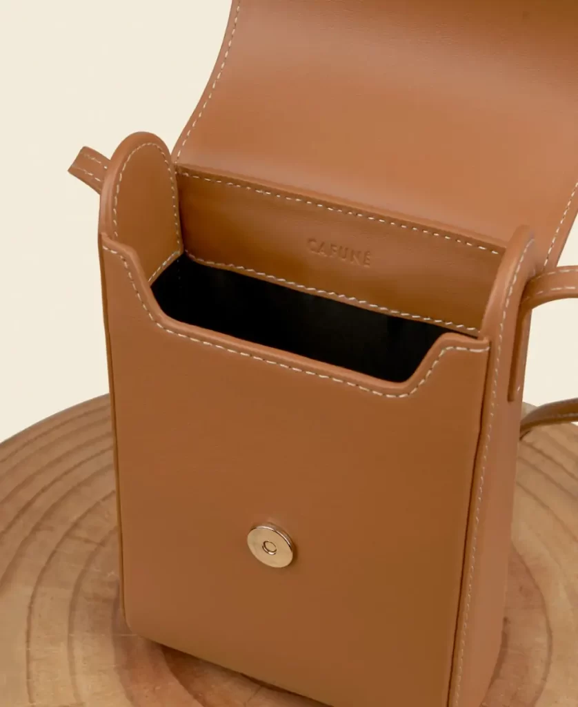 Trunk Box - Chestnut Cafune Women Crossbody