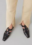 Vagabond Wioletta Sandals - Black Flats Black The Frankie Shop Women
